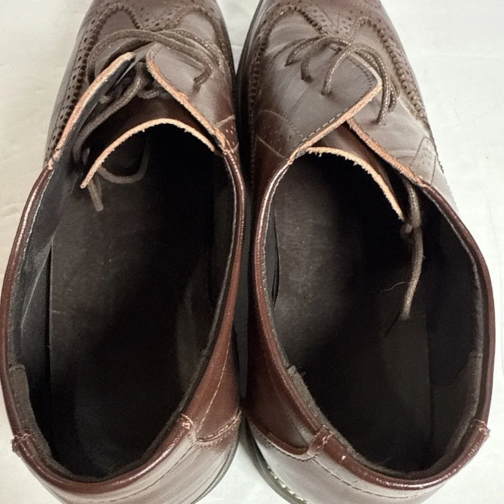 Men's dress shoe dark brown size 45 or‎ 11 1/2